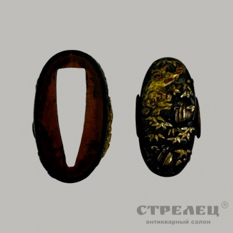 фото — фути и касира «небесный лев». япония, 19 в.